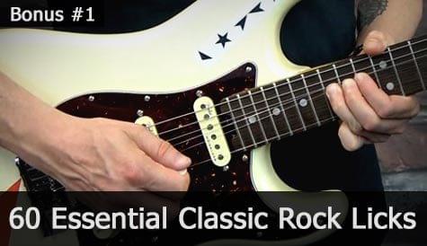 Bonus #1 - 60 Essential Classic Rock Licks