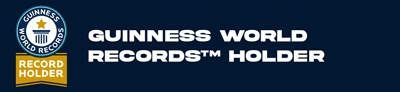 GUINNESS WORLD RECORDS™ Holder