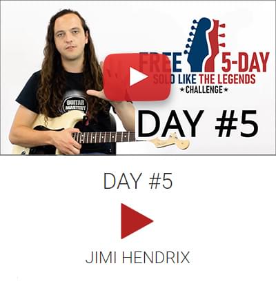 Free 5-Day Challenge - Day 5 - Jimi Hendrix