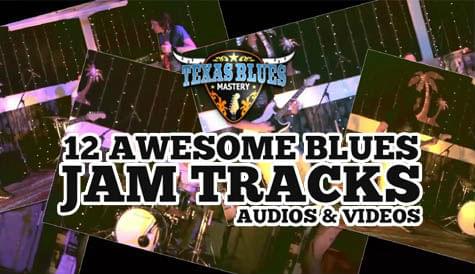 You will recieve 12 Awesome Blues Jam Tracks