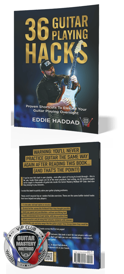 36 Guitar Playing Hacks Book